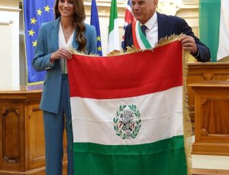 Reggio, Primo Tricolore alla principessa Kate Middleton: “Che onore!”