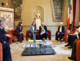 Mahmoud: “La visita di Kate è un riconoscimento storico per la città e il Reggio Emilia Approach”
