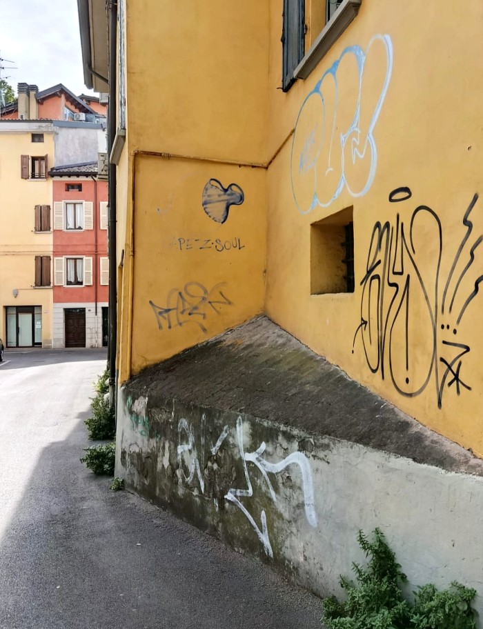 Un deflettore della pipì a Reggio Emilia 