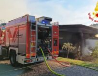 Incendio a Cavola di Toano, in fiamme 500 rotoballe nel fienile di un’azienda agricola
