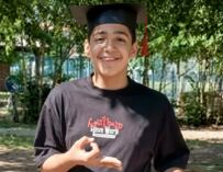 Reggio. Palloncini colorati per l’addio a Joele Nathan, vittima del camion dei rifiuti