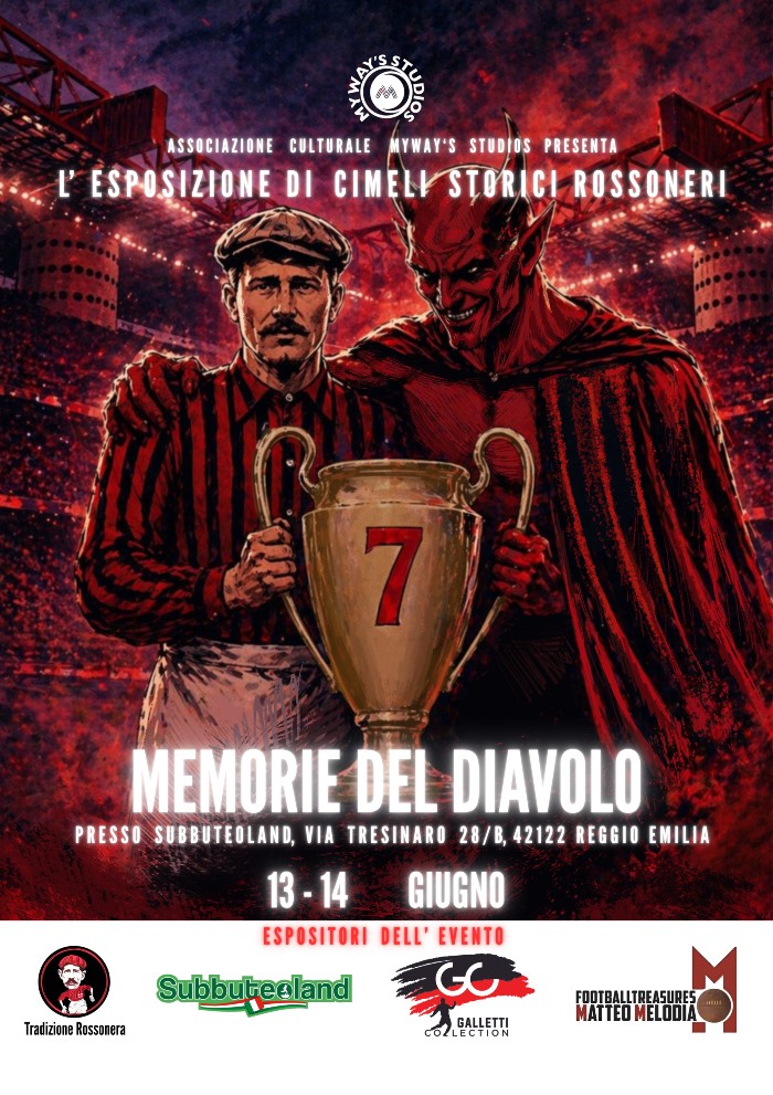 La locandina della mostra "Memorie del Diavolo"