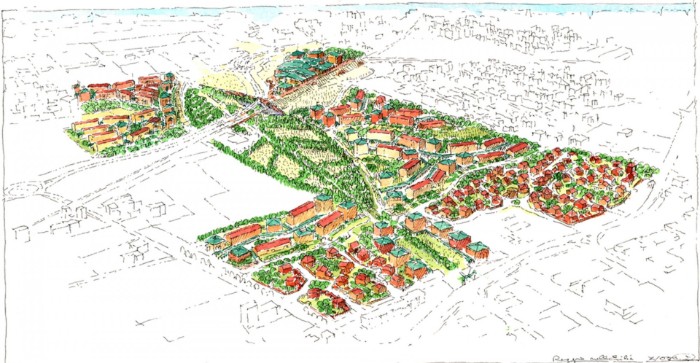 Il masterplan di Parco Ottavi a Reggio Emilia