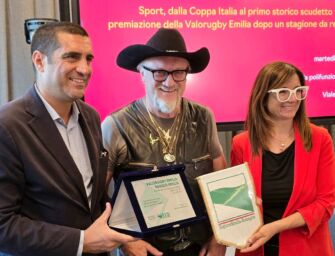 Valorugby Emilia premiato in Regione per la storica doppietta campionato-Coppa Italia