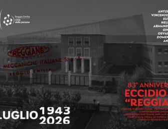 Martedì 28 luglio a Reggio la cerimonia per l’83° anniversario dell’eccidio delle Reggiane