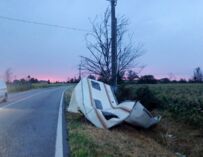 Nel Modenese strade chiuse e rallentamenti per alberi caduti e sottopassi allagati