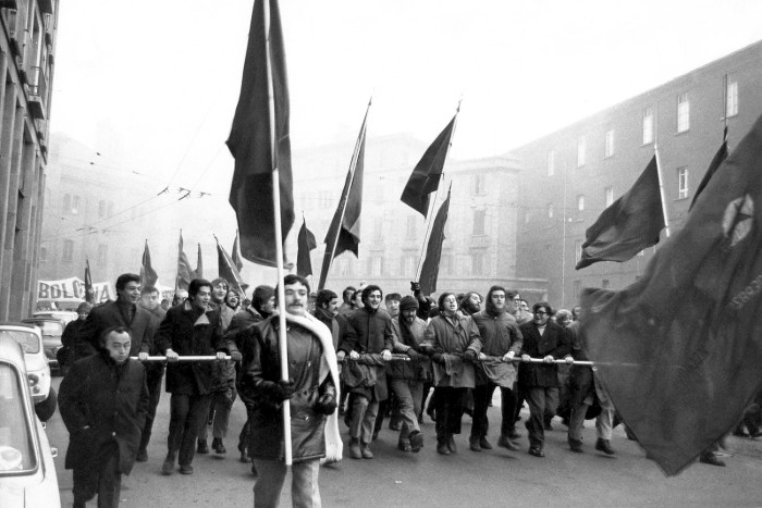 Le manifestazioni sindacali degli anni Settanta