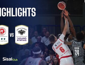 [Basket] Una Hotels Reggio Emilia – Dolomiti Energia Trentino 78-83: gli highlights