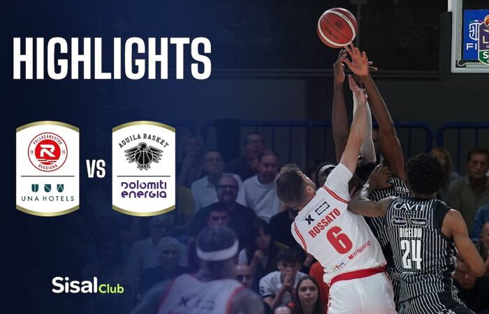 [Basket] Una Hotels Reggio Emilia – Dolomiti Energia Trentino 78-83: gli highlights