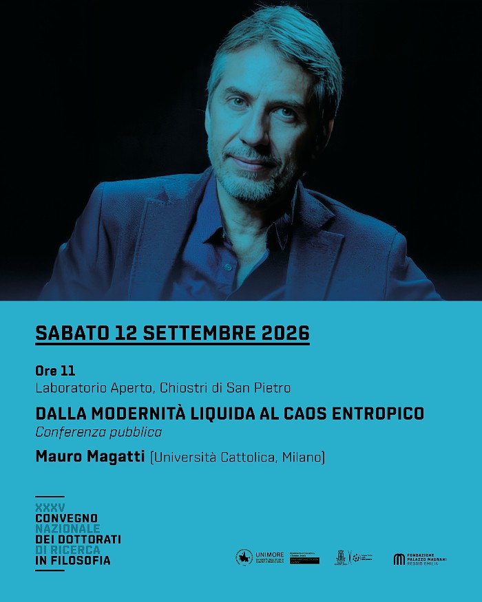 Convegno nazionale dei dottorati di ricerca in filosofia 2026