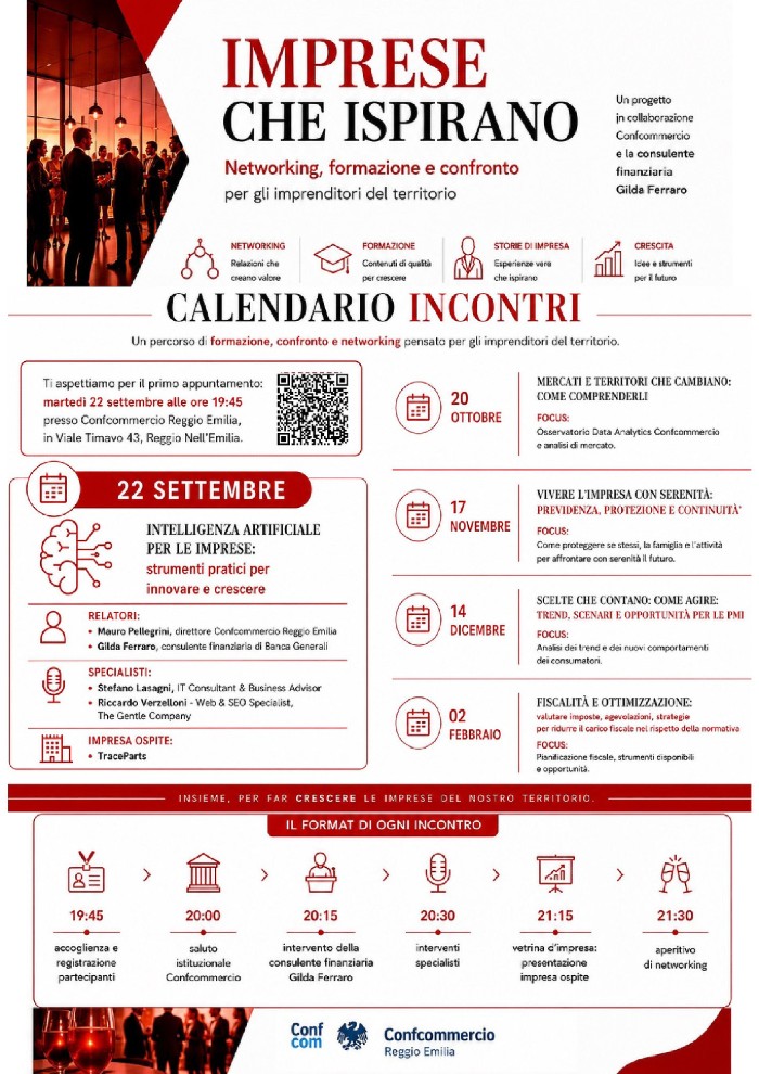 Il programma di "Imprese che Ispirano 2026"
