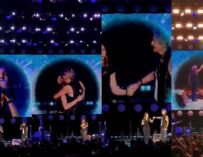 All’Arena di Verona il duetto di Ligabue con la figlia Linda sulle note di “A modo mio”