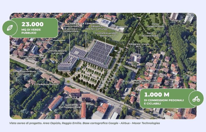 Ospizio, la parola a Conad. Servizi, verde, quartiere: un sito per illustrare il progetto