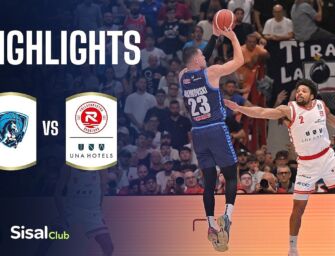[Basket] Napoli Basketball – Una Hotels Reggio Emilia 99-93: gli highlights della partita