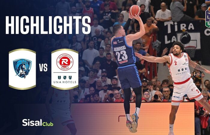 [Basket] Napoli Basketball – Una Hotels Reggio Emilia 99-93: gli highlights della partita