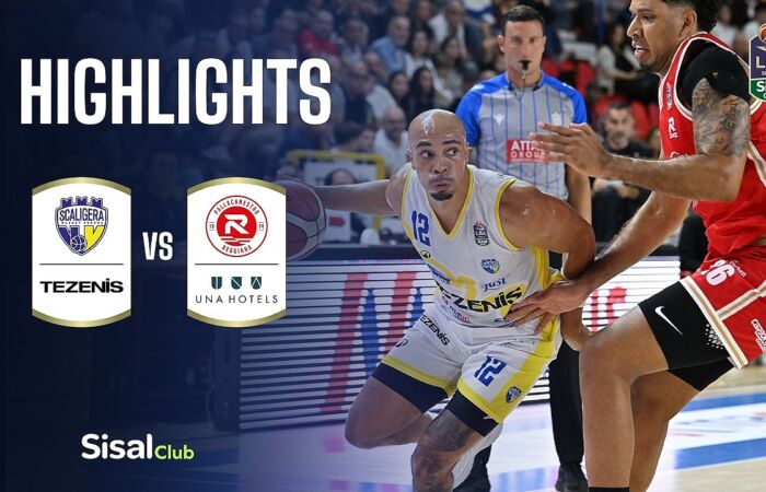 [Basket] Tezenis Verona-Una Hotels Reggio Emilia 94-81: gli highlights della partita