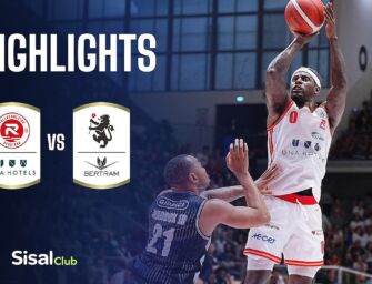 [Basket] Una Hotels Reggio Emilia – Bertram Derthona 93-86: gli highlights della partita