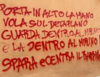 Scritte antisemite sui muri a Bologna: “Viva il 7 ottobre”, “Spara e centra il rabbino”