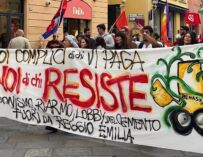 Reggio, nuova protesta al Malaguzzi contro l’arrivo della delegazione israeliana