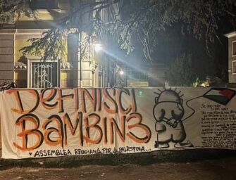 Una pagina nera per Reggio Emilia