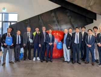Delegazione del Japan Project-Industry Council a Gavassa per l’impianto Forsu Iren